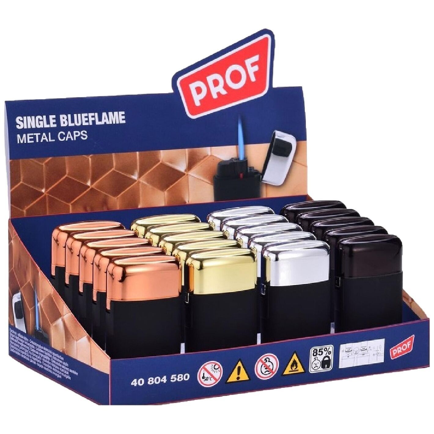 Accendino Storm professionale con cappuccio in metallo