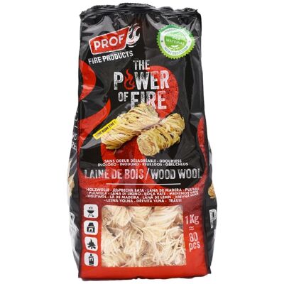 Wood Wool Barbecue Firelighter 1 Kg