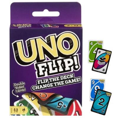 Juego de cartas volteadas UNO
