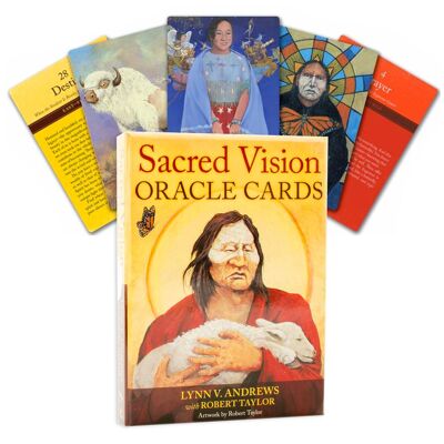 Cartes Oracle de la Vision Sacrée Au-delà des Mots
