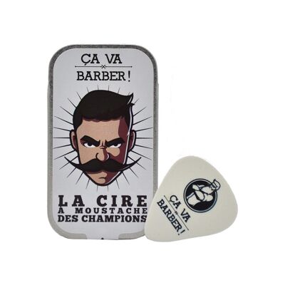 Cire à moustache des champions - 10 gr