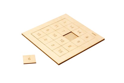Behäppi wooden puzzle Magic Square