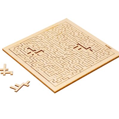 Behäppi puzzle in legno Boxy Hard