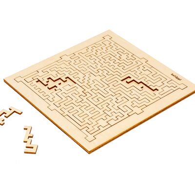 Behäppi wooden puzzle Boxy Medium