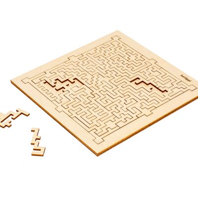 Behäppi puzzle in legno Boxy Medium