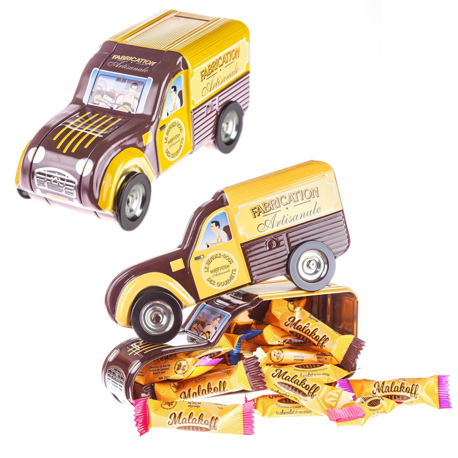 2 CV contengono 20 mini barrette di cioccolato Assortimento Malakoff1855