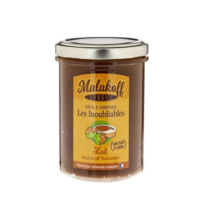 Crema Spalmabile Cioccolato Nocciole Senza Olio di Palma Vaso da 240g.