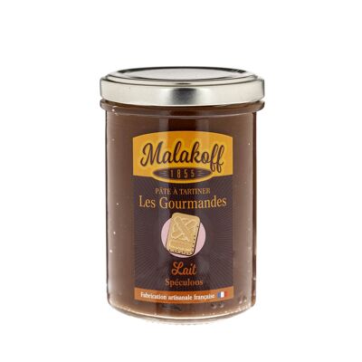 Speculoos chocolate spread (speculoos biscuit pieces) 240g jar.
