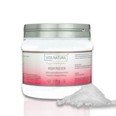 MSM powder (methylsulfonylmethane) 500 g