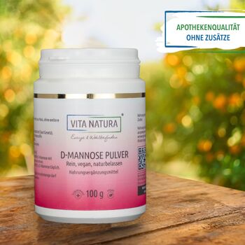 D-mannose en poudre 100 g 4