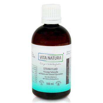 Stevia fluide avec compte-gouttes 100 ml 1