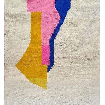 Authentic pure wool Berber rug 196 x 292 cm