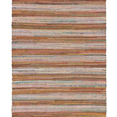 Alfombra bohemia en material reciclado CHINDI