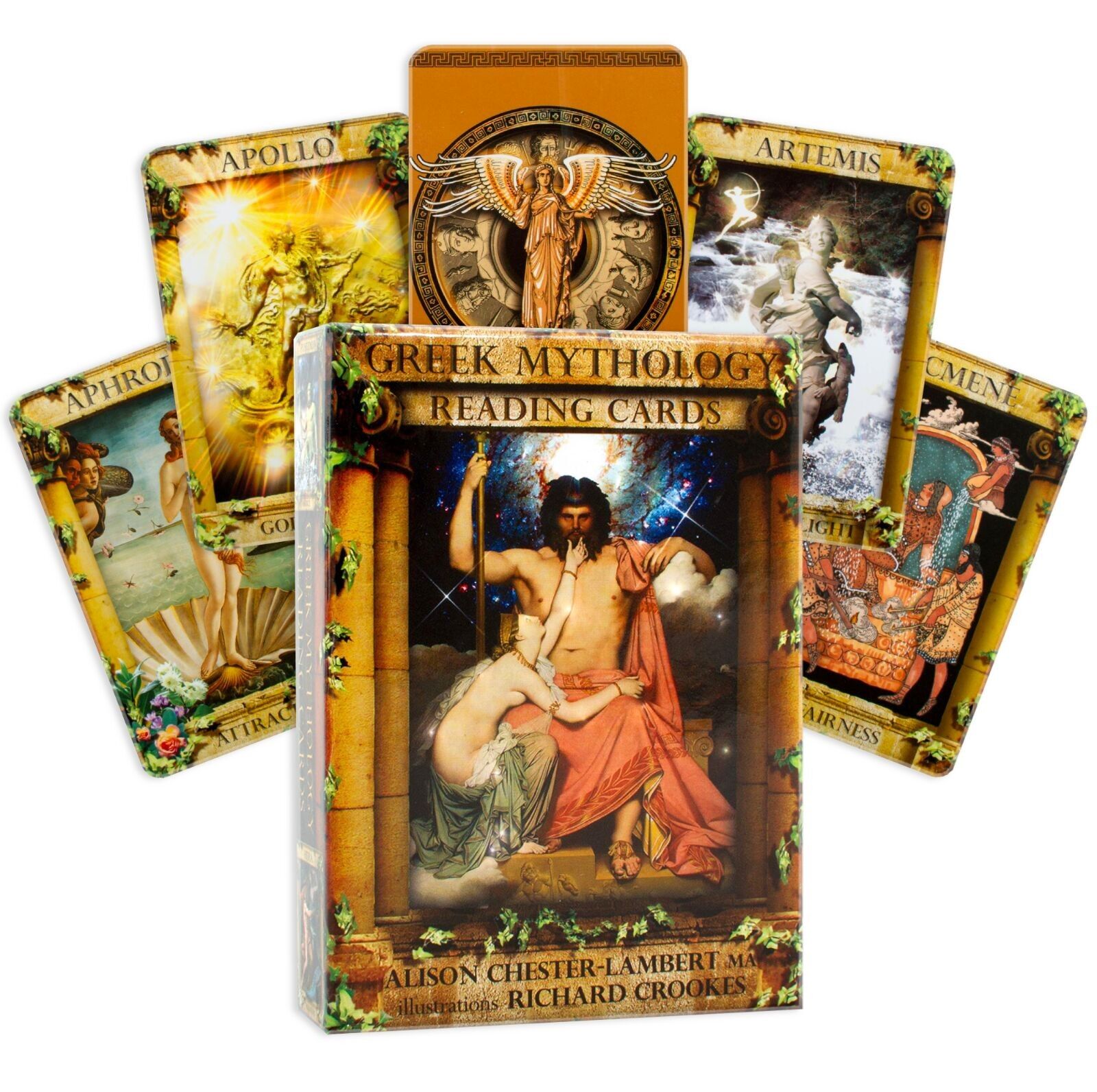 Cartes de lecture de la mythologie grecque Findhorn Press