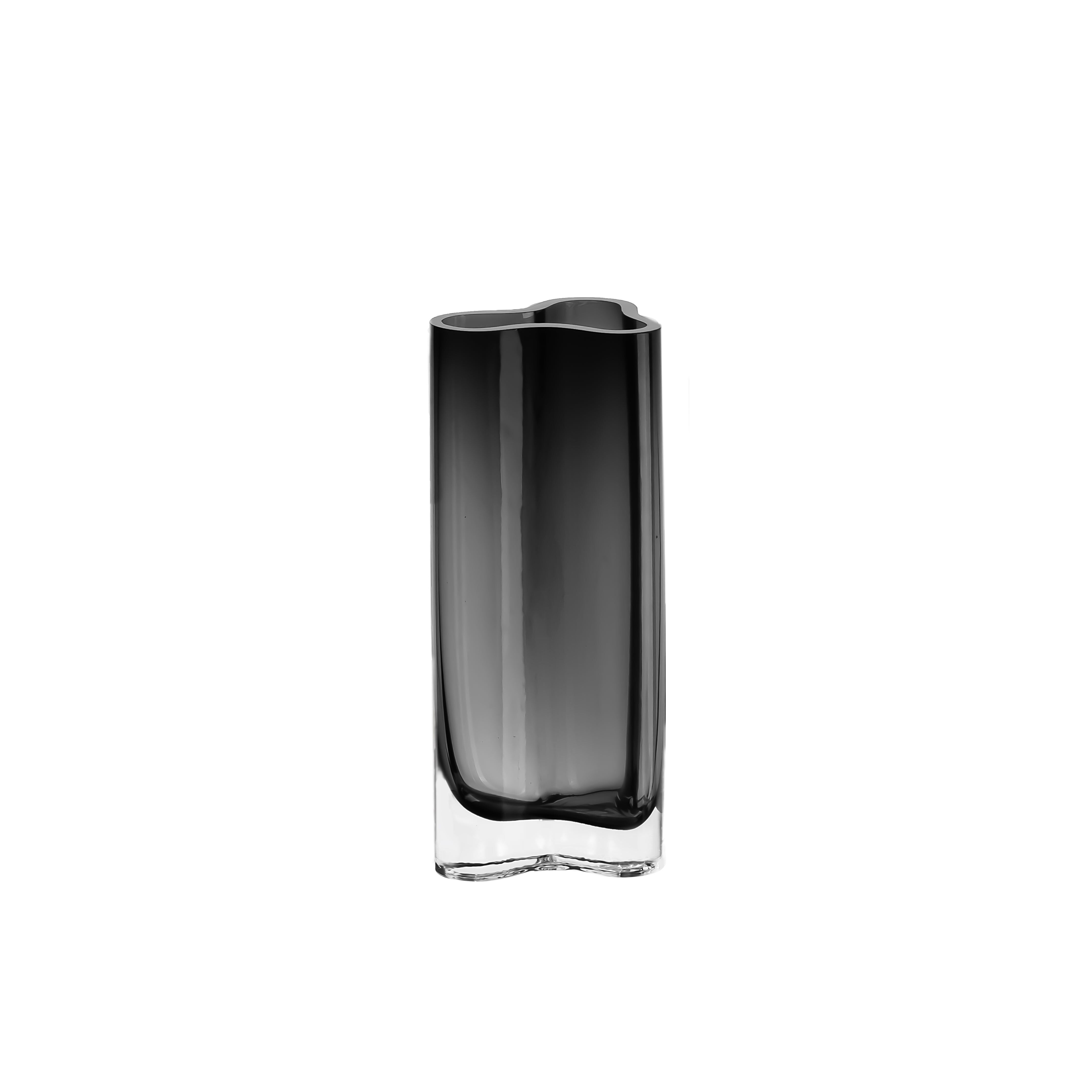 Modern design slim vase inspired by CORAL + Aalto, COR26GR