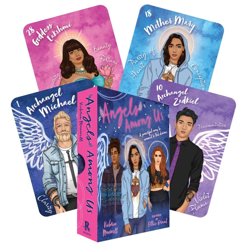 Cartes et livre Les Anges parmi nous Rockpool