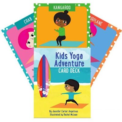 Tarjetas de aventura de yoga para niños Sistemas de juegos de EE. UU.