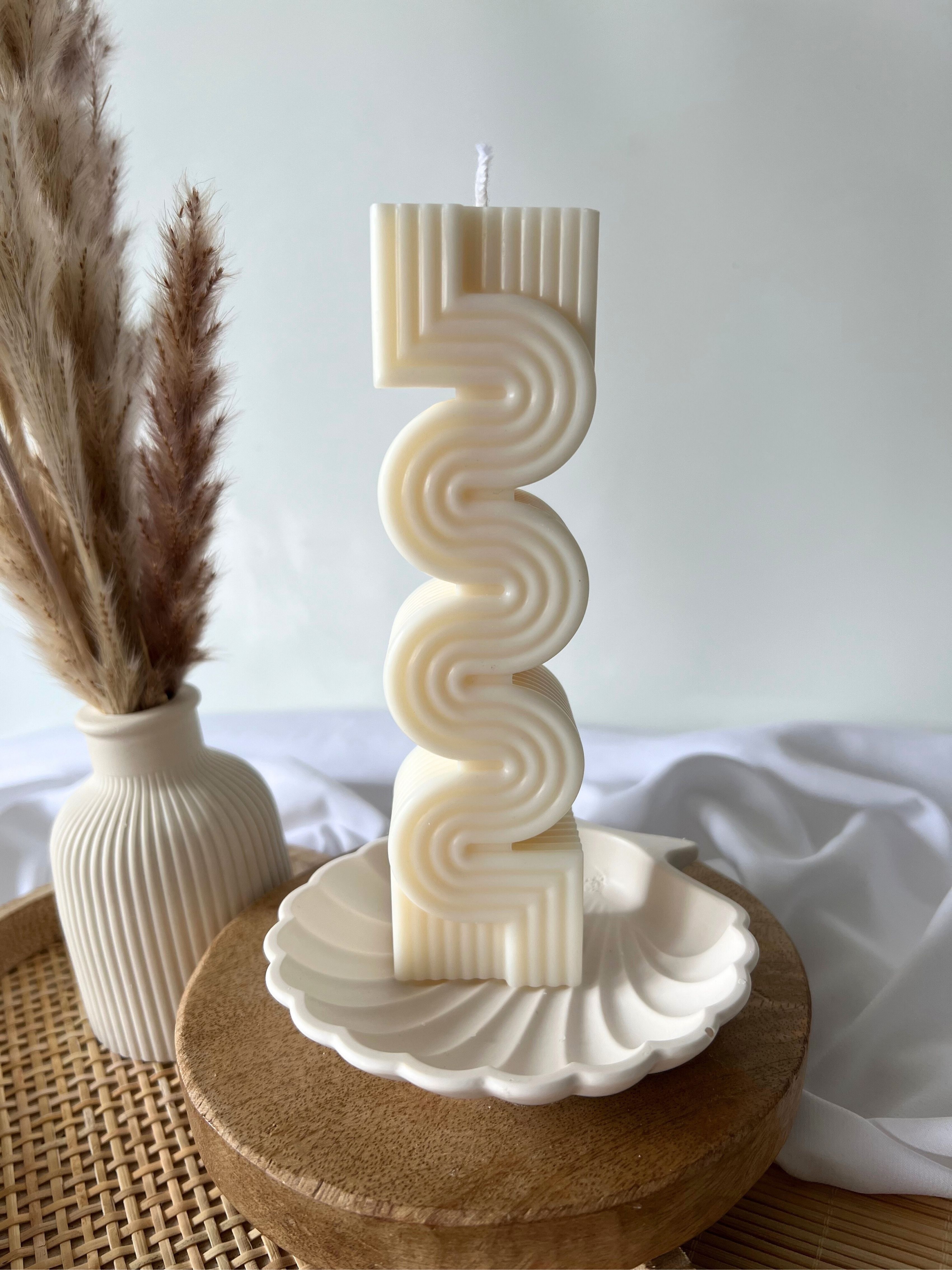 Tokyo" Dekorative Sojawachsäule