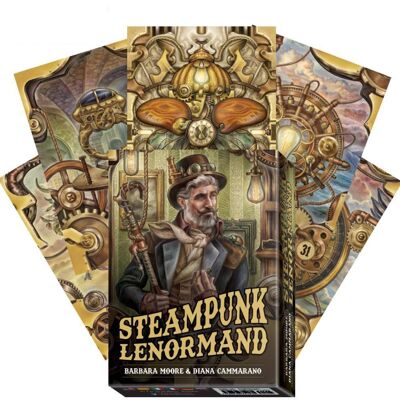 Cartas del oráculo Steampunk Lenormand Lo Scarabeo