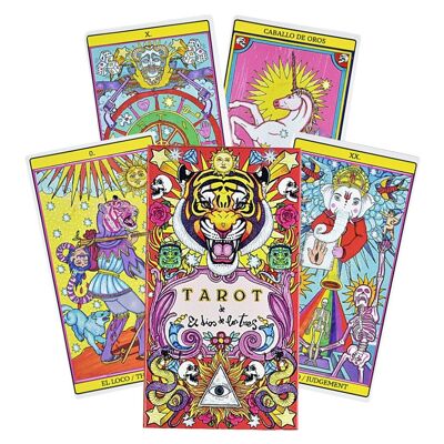 Tarot De El Dios De Los Tres cartas Fournier
