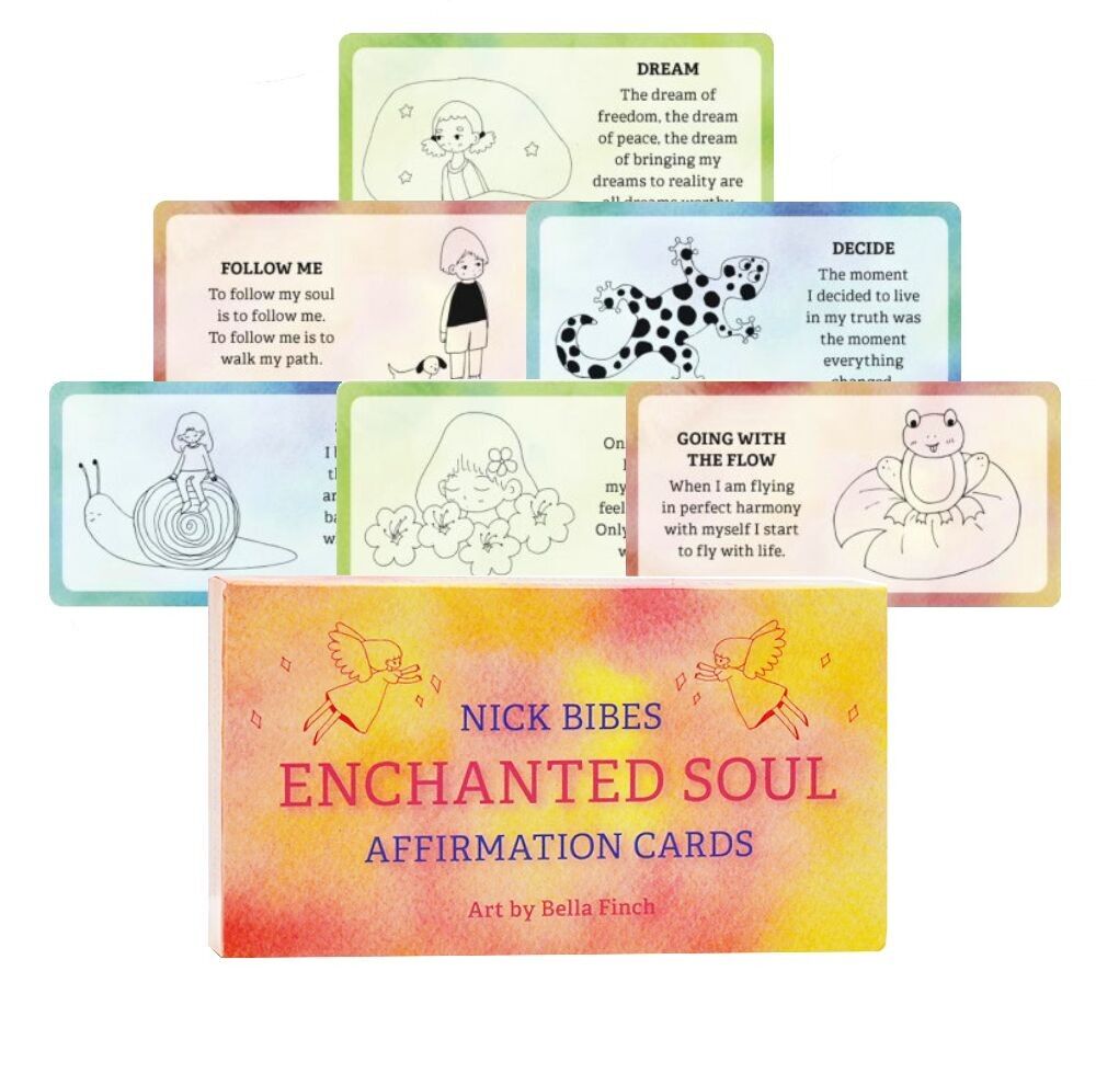 Carte di affermazione dell'anima incantata Sognare animali