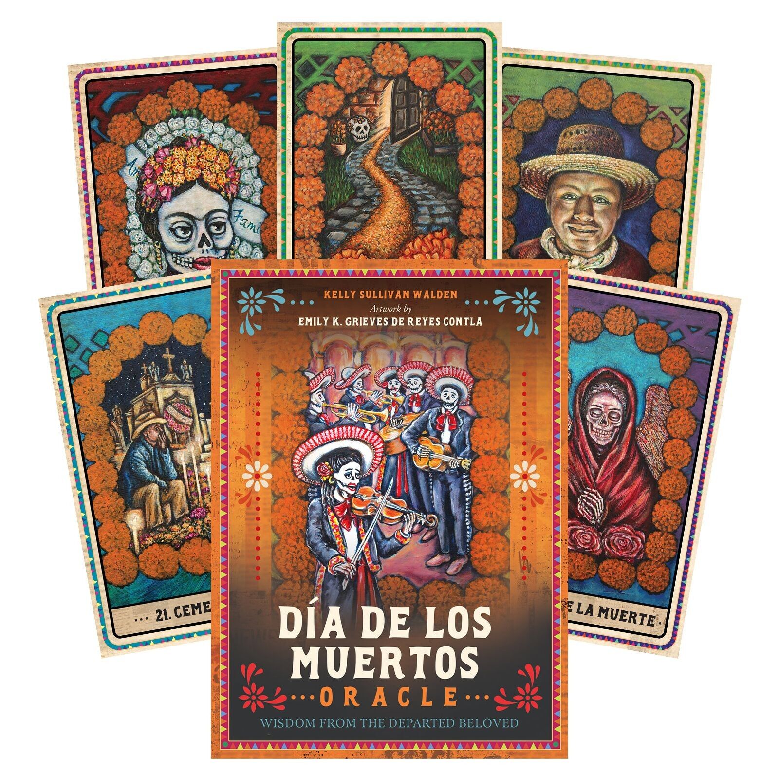 Carte Oracolo Dia De Los Muertos Angelo Blu