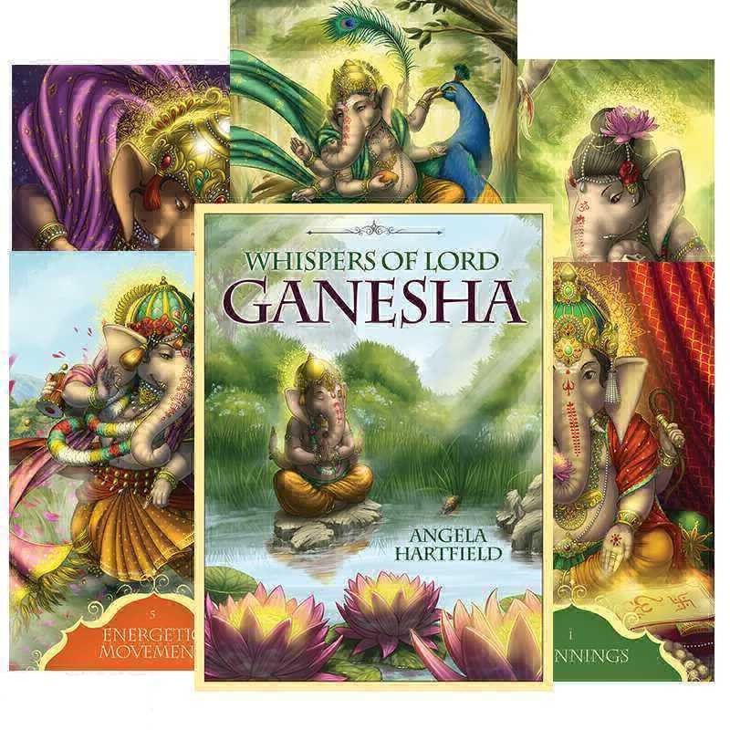 Sussurri di Lord Ganesha Oracle Cards Blue Angel