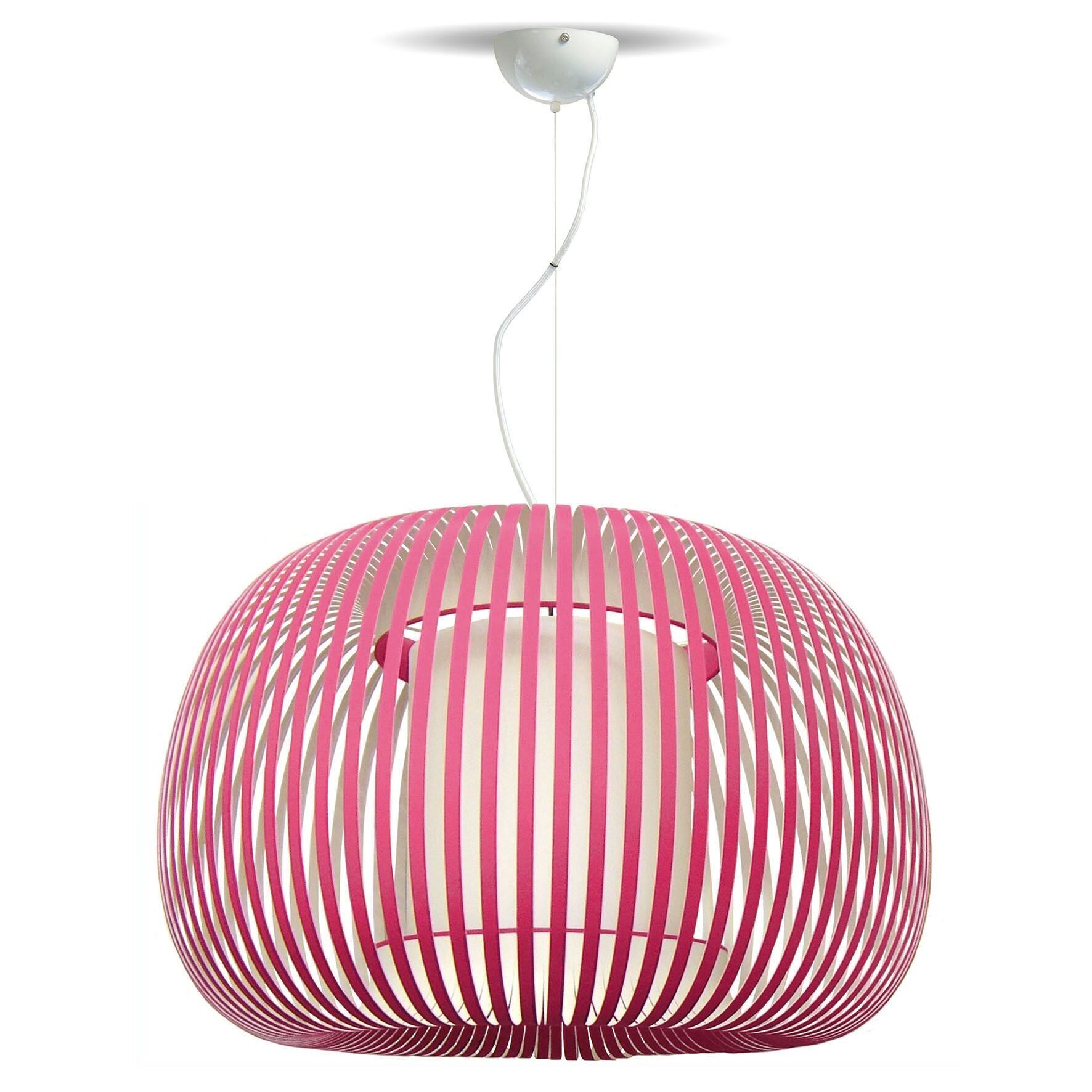 ESTENO Pendelleuchte 60CM HIMBEERE