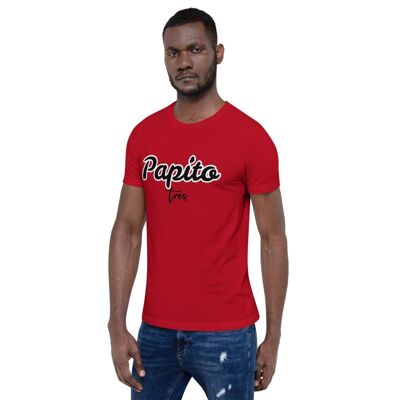 "Papito" T-Shirt Unisex - Red - 3XL-