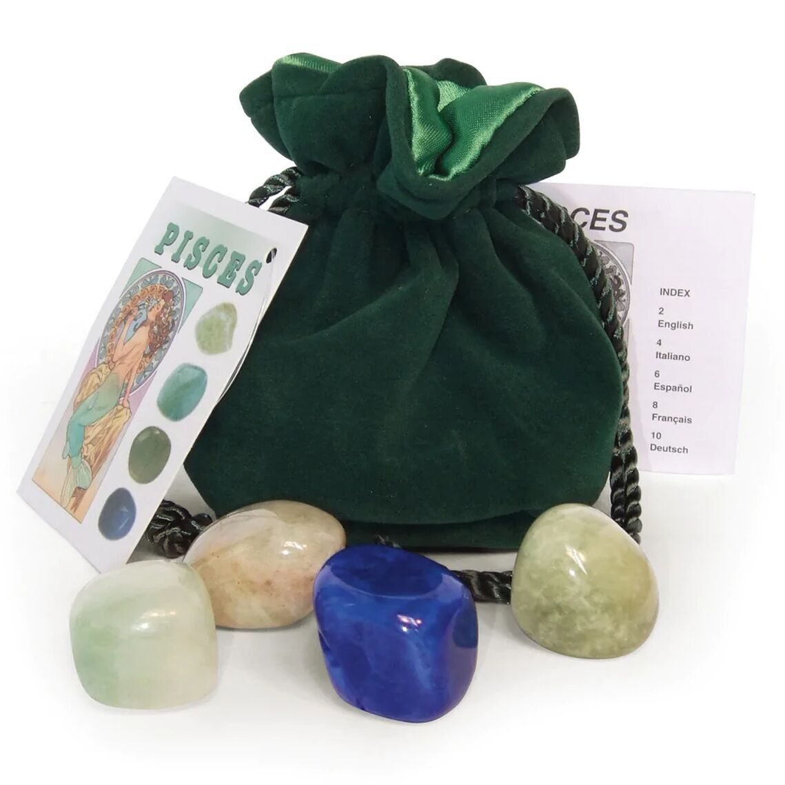 Talismano di cristallo astrologico (PESCI) Lo Scarabeo