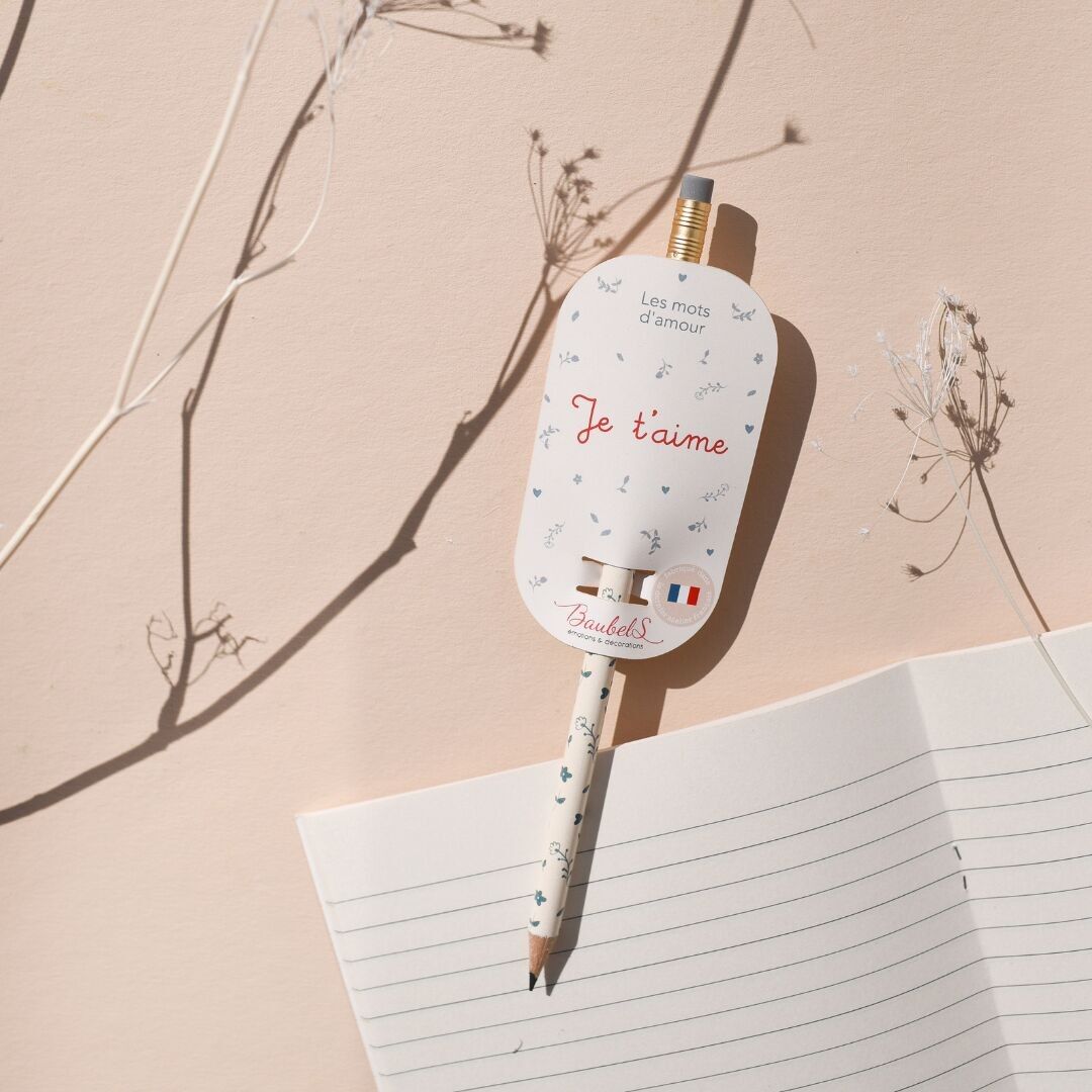 Lápiz te amo - Palabras de amor