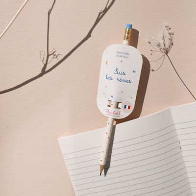 Carta da matita Segui i tuoi sogni - Parole d'amore