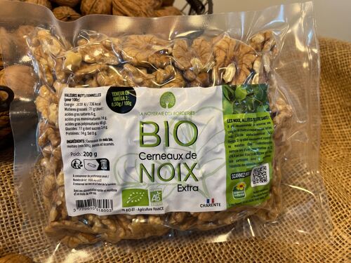 CERNEAUX DE NOIX BIO EXTRA 200g