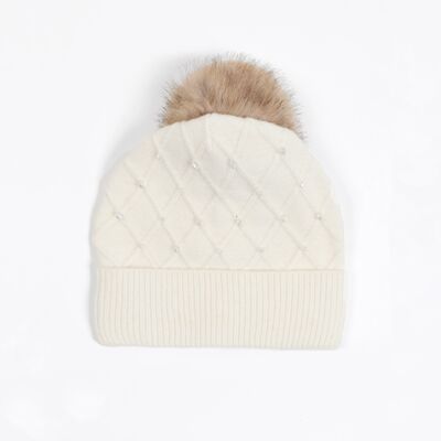 Khloe Hat - Ivory