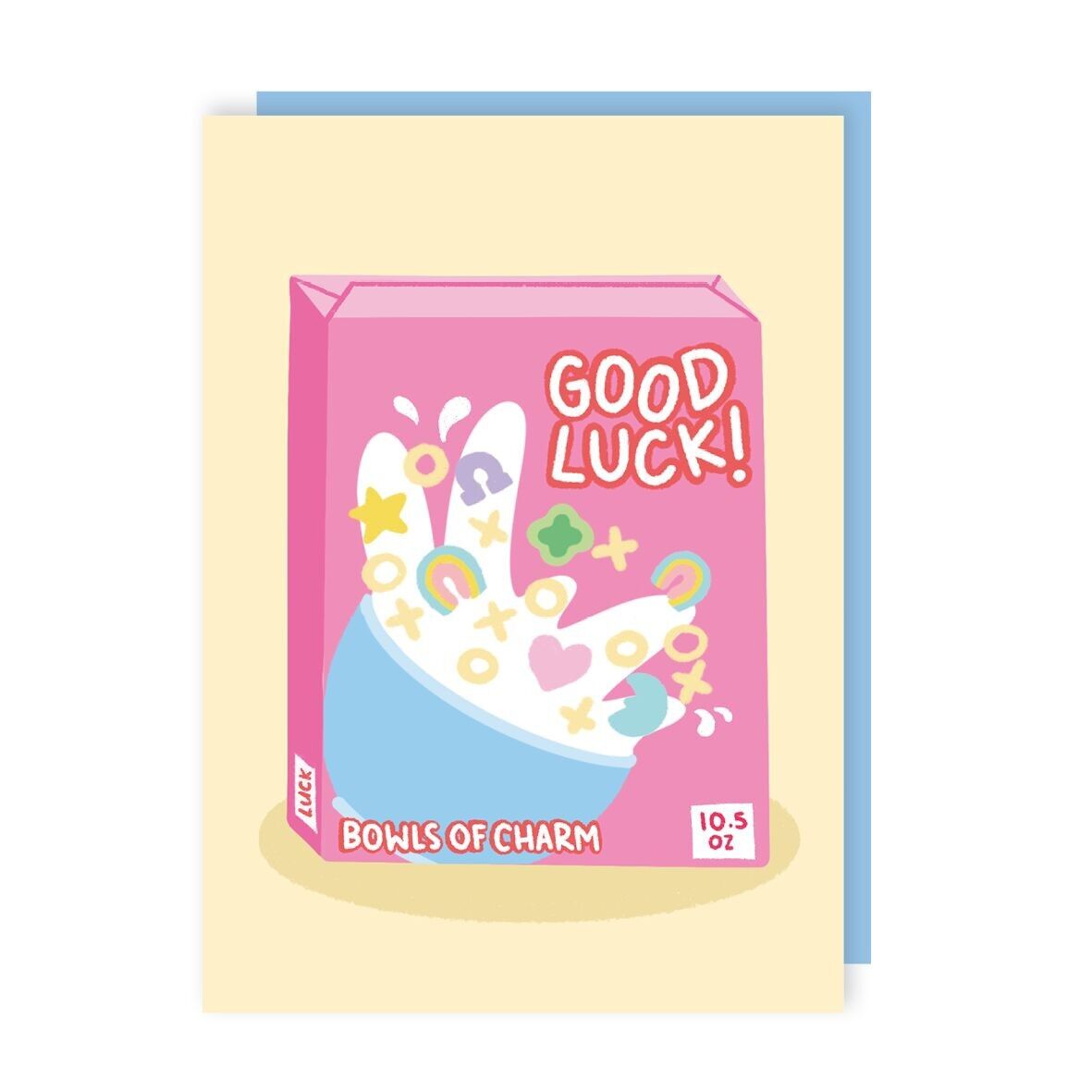 Lucky Charms Cereal Buona Fortuna Biglietto di Auguri di Addio Confezione da 6