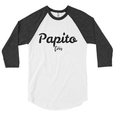 "Papito" 3/4 Ärmel Raglanhemd----