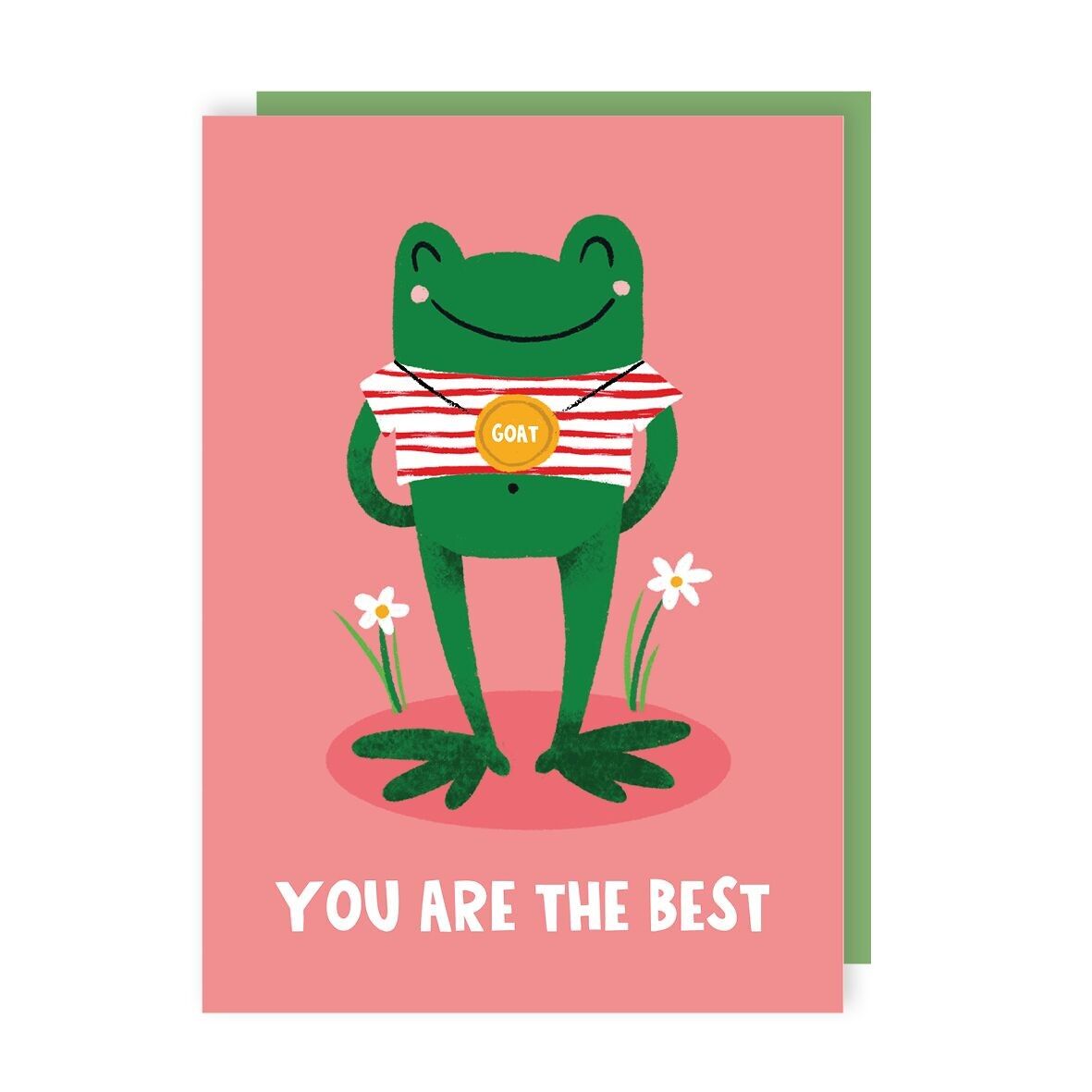 GOAT You Are The Best Pacchetto di 6 carte Rana