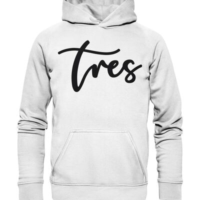 Basic Unisex Hoodie - White ---