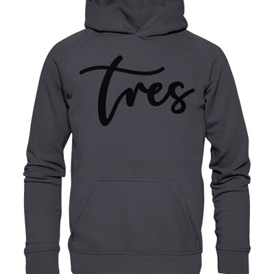 Basic Unisex Hoodie - Charcoal ---