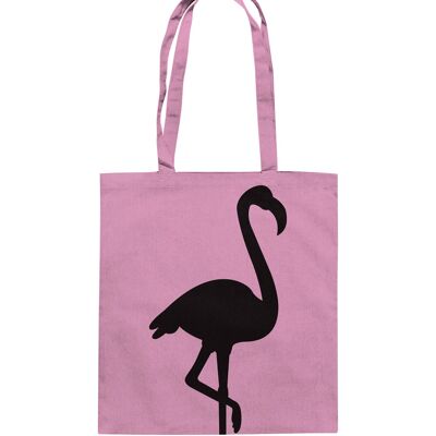 Flamingo - Baumwolltasche - Classic Pink--