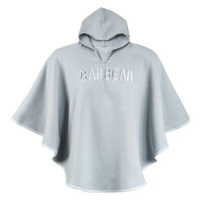 Barbeau Poncho Seafoam Kid