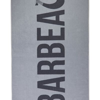 Barbeau Beach Towel Logo