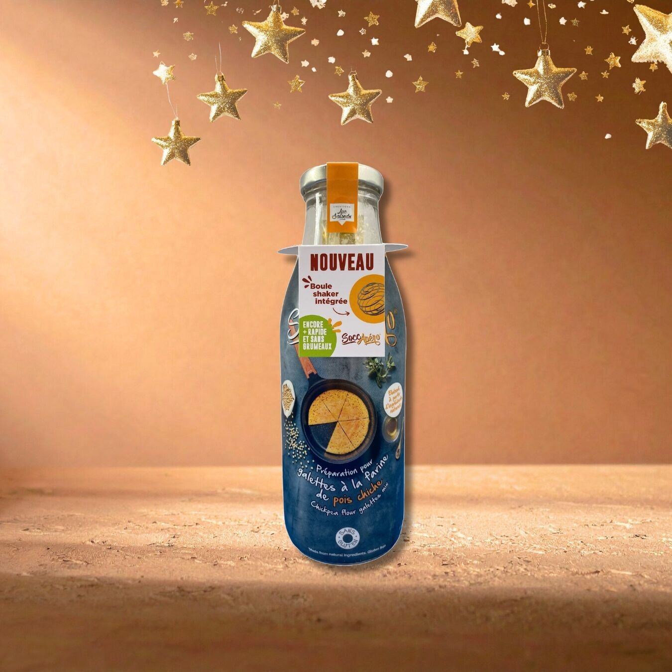 Frittelle di socca - Farina di ceci