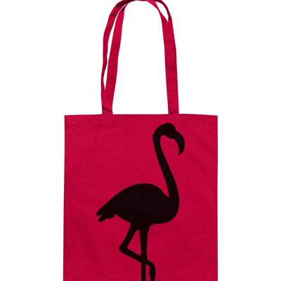 Flamingo - Baumwolltasche - Classic Red--