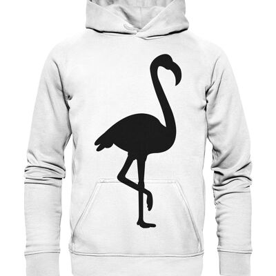 Flamingo - Kids Hooded Sweat - Weiss --