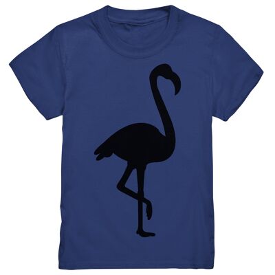 Flamingo - Kids Premium Shirt - Indigo --