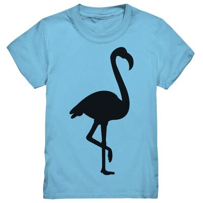 Flamingo - Kids Premium Shirt - Sky Blue --