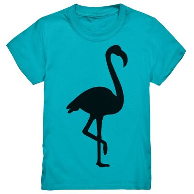 Flamingo - Kids Premium Shirt - Swimming Pool --