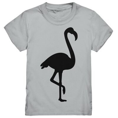 Flamingo - Kids Premium Shirt - Pacific Grey --