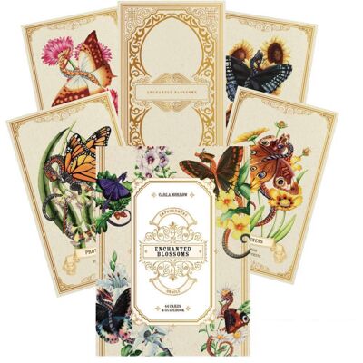 Cartes de taro Fleurs enchantées Blue Angel